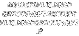 空間游戲字體
