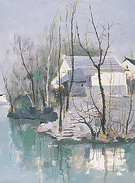 鄉(xiāng)村水彩插畫