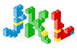 建筑块矢量ABC