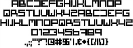 方形字體