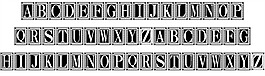 squareframe字體