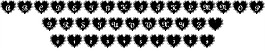 夏天的lacehearts字體