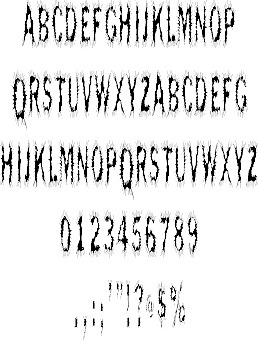 scaredycat字體
