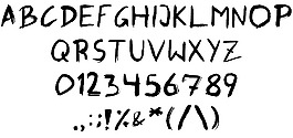skippingbrush字体
