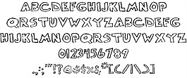 scrawllege字体
