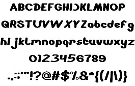 天鵝spidol字體