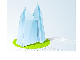 3D概念建筑建筑的設計概念