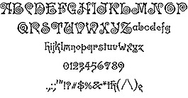 螺旋CT的字体