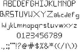 方锐的字体