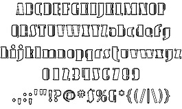 SF埃文代爾字體