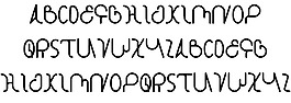 星座的字體