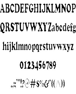 拉伸字體