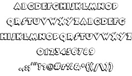 Tooney面條字體