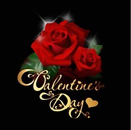 復古valentine39s節(jié)賀卡05矢量