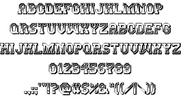 teatral字體
