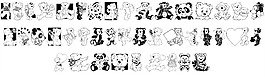 teddyber字體