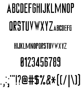 蒂弗頓的字體