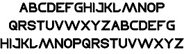 技術(shù)的字體