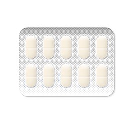 在泡罩包裝中的藥片
