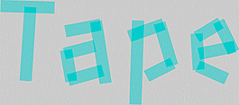 磁带的字体的字体