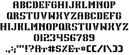 TPF U13字體