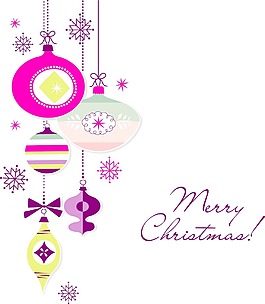 復(fù)古的圣誕飾品