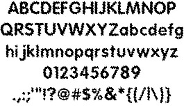 把字体