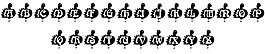 thanks1字體
