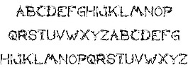 懶惰的狗的字體