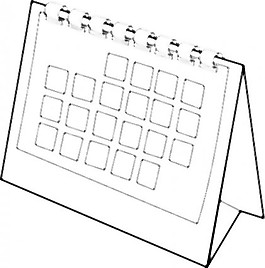 calendrier /日歷