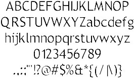 trebble字体