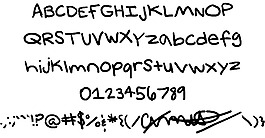 uglyyy字體