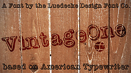 vintageone字體