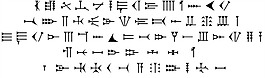 烏加里特3字體