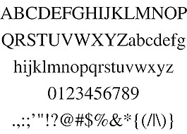 UTM的字體