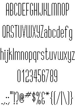 vertigoflf字體