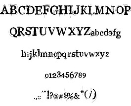 乙烯基喬治字體