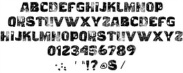 vtks caveirada字體