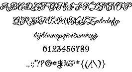 vtctattooscripttwo字體