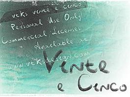 vtks vinte E五字體