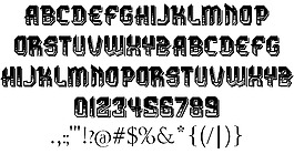 vtks硬膜3D字體