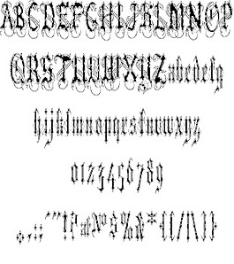 vladtepesii（弗拉德爸爸）字體