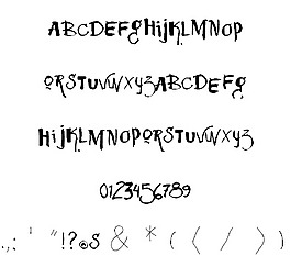 vtks squizita字体