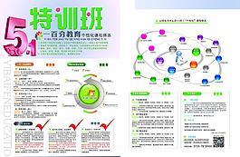 五一特訓班宣傳單