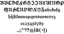 verzierteschwabacher字體