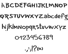 vtks噪聲字體
