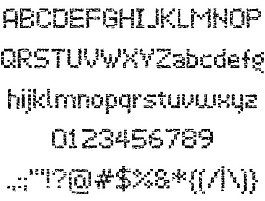 virus43字體