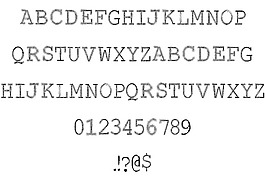 vtks接觸字體