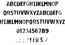 vtks明亮的字體
