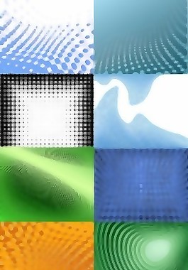 8空間矢量背景